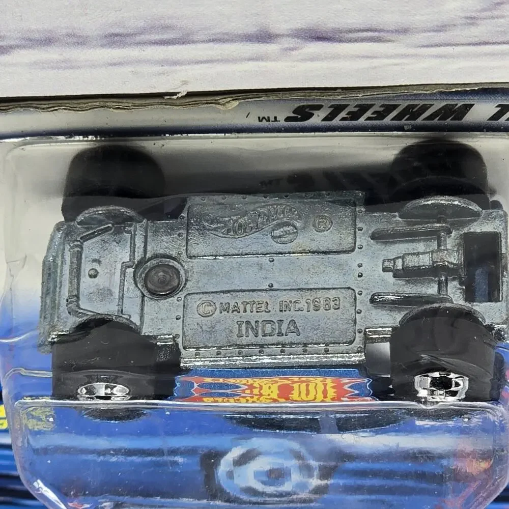 1998 Hot Wheels Mainline, Baja Bug, Blue, Collector #835